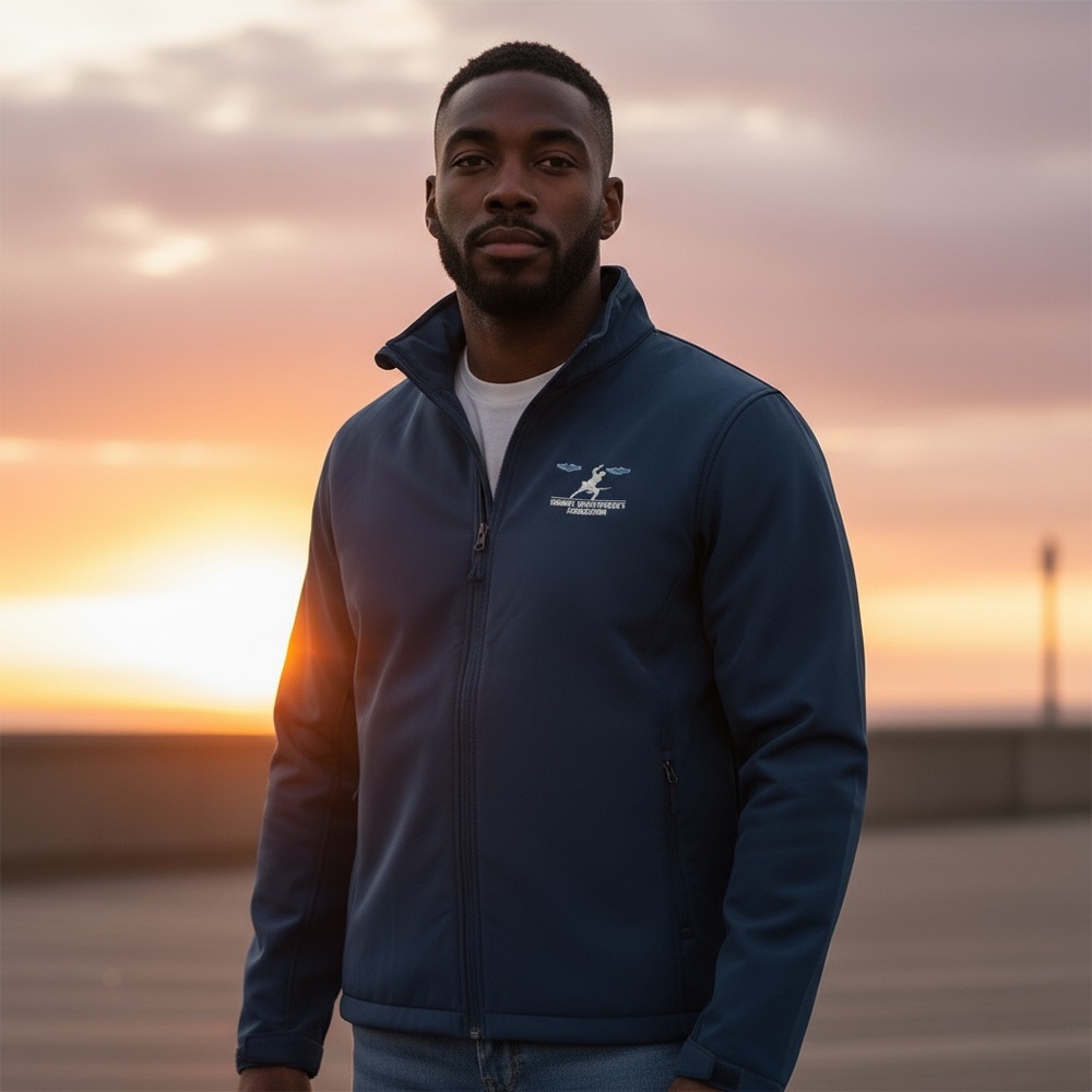 Combat Infantryman Port Authority Deep Blue Fleece Jacket